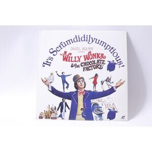 Willy, Wonka, And The Chocolate Factory, 1991, Warner Home Video, Excellent, Las